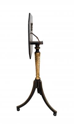 Pair Of Regency Ebonized And Giltwood Candlestands - 4396730