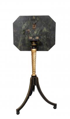 Pair Of Regency Ebonized And Giltwood Candlestands - 4396732