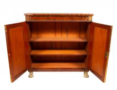 Pair Of Regency Mahogany And Brass Inlaid Credenzas From Westport House Ireland - 4336471