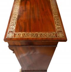 Pair Of Regency Mahogany And Brass Inlaid Credenzas From Westport House Ireland - 4336493