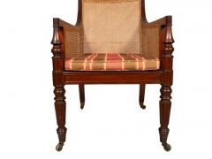 Pair Of Regency Mahogany Caned Armchairs - 4144703