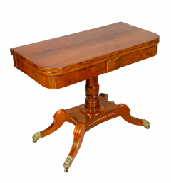 Pair Of Regency Mahogany Games Tables - 2449321