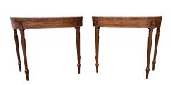 Pair Of Regency Mahogany Games Tables - 4723281