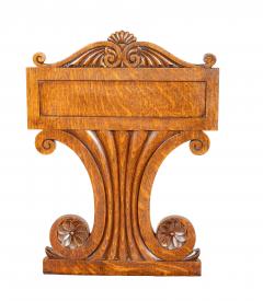 Pair Of Regency Oak Hall Chairs - 4246703