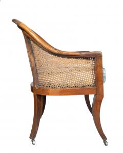 Pair Of Regency Rosewood Caned Armchairs - 4524512