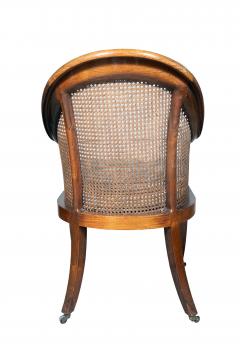 Pair Of Regency Rosewood Caned Armchairs - 4524532