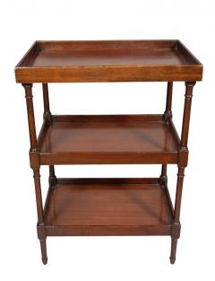 Pair Of Regency Style Mahogany End Tables - 3739476