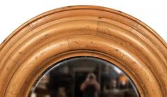 Pair Of Regency Style Pine Convex Mirrors - 4141832