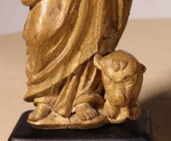 Pair Of Saint Mark In Walnut 16th Century Venice - 3988884