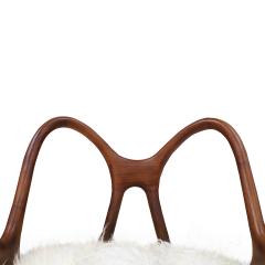 Pair Of Sculptural Wooden Armchairs Italy - 3967390