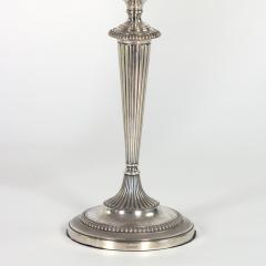 Pair Of Sheffield Silver Plate Candlesticks English Circa 1830 - 3409815