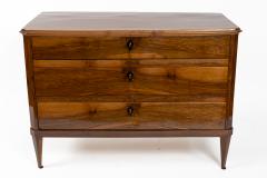 Pair Of Sleek 19th Century Italian Walnut Chests - 4334014