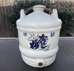 Pair Of Traditional Porcelain Sake Jugs - 2326525