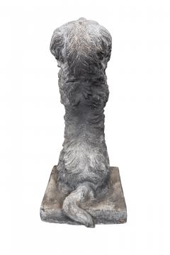 Pair Of Victorian Lead Spaniels - 4359237