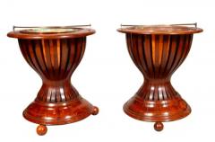 Pair Of Victorian Mahogany Jardinieres - 4138711