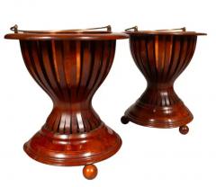 Pair Of Victorian Mahogany Jardinieres - 4138715