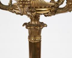 Pair Of William IV Gilt Brass Lamps - 4618048