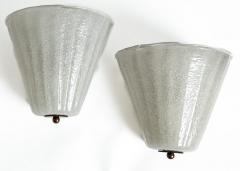Pair Of XX Century Italian Art Deco Pulegoso Wall Lights UL Certified - 4586797