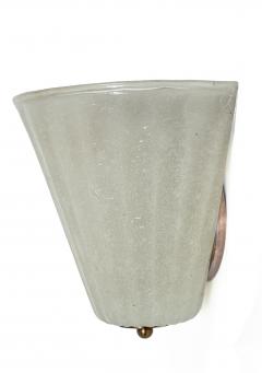 Pair Of XX Century Italian Art Deco Pulegoso Wall Lights UL Certified - 4586906