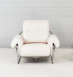 Pair Pace Collection Tucroma Lounge Chairs by Guido Faleschini Italy 1975 - 2785683