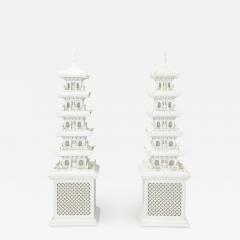 Pair Pagoda lamps - 1797862