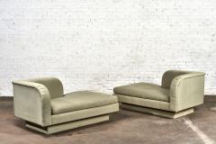 Pair Post Modern Chaise Lounges 1980 - 2984539