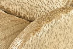 Pair Post Modern Sculptural Sofa 1980 - 4326344