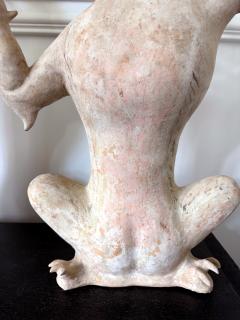 Pair Rare and Important Chinese Ceramic Tomb Guardians Tang Dynasty with TL Test - 4600867