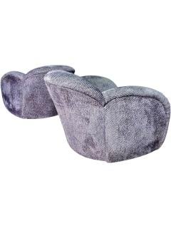 Pair Rolf Benz Swivel Lounge Chairs 1980 - 4244739