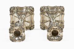 Pair Sheffield Silver Plate George II Style Candlesticks - 4645815