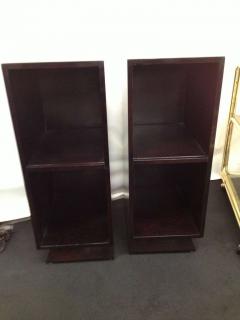 Pair Slim Tower Bookcase End Table - 83445