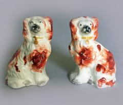 Pair Staffordshire King Charles Spaniels - 3320156