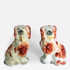 Pair Staffordshire King Charles Spaniels - 3323593