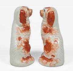 Pair Staffordshire Separate Leg King Charles Spaniels - 4548887