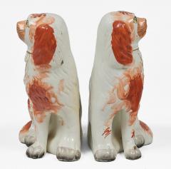 Pair Staffordshire Separate Leg King Charles Spaniels - 4548888
