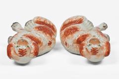 Pair Staffordshire Separate Leg King Charles Spaniels - 4548889