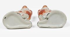 Pair Staffordshire Separate Leg King Charles Spaniels - 4548891