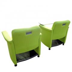 Pair Teknion Belize Lounge Chairs with Tablet - 2436568