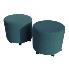 Pair Teknion Collaborative Ottomans - 2436546