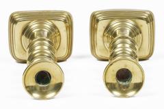 Pair Victorian Brass Candlesticks - 4549859