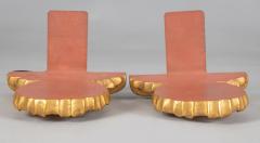 Pair Vintage Italian Shell Shaped Bookends - 2323549