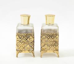 Pair West German Perfume Bottles - 2614611