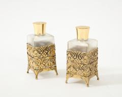 Pair West German Perfume Bottles - 2614614