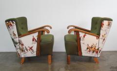 Pair if Danish Club Chair 1940s - 3975004