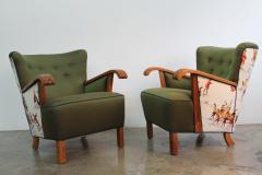 Pair if Danish Club Chair 1940s - 3975008