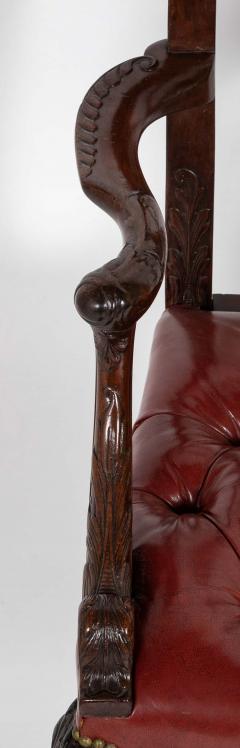 Pair if George II Gainsborough Armchairs - 4486443