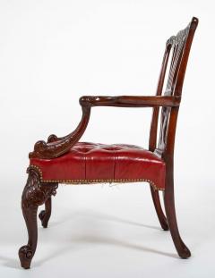 Pair if George II Gainsborough Armchairs - 4486444