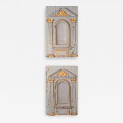 Pair of 16th Century Late Renaissance Fragment Gilt Panels - 3553078