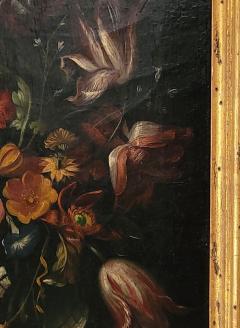 Pair of 17th Century Dutch Floral Still Life Paintings - 3940435