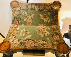 Pair of 18th 19th Century Georgian Compatible Card Game or Flip Top Tables - 1287924